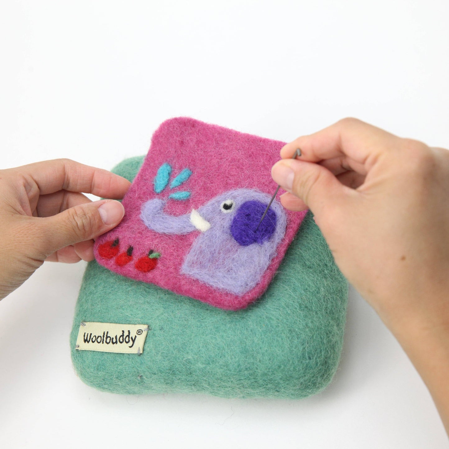 Small Size Needle Felting Mat: White
