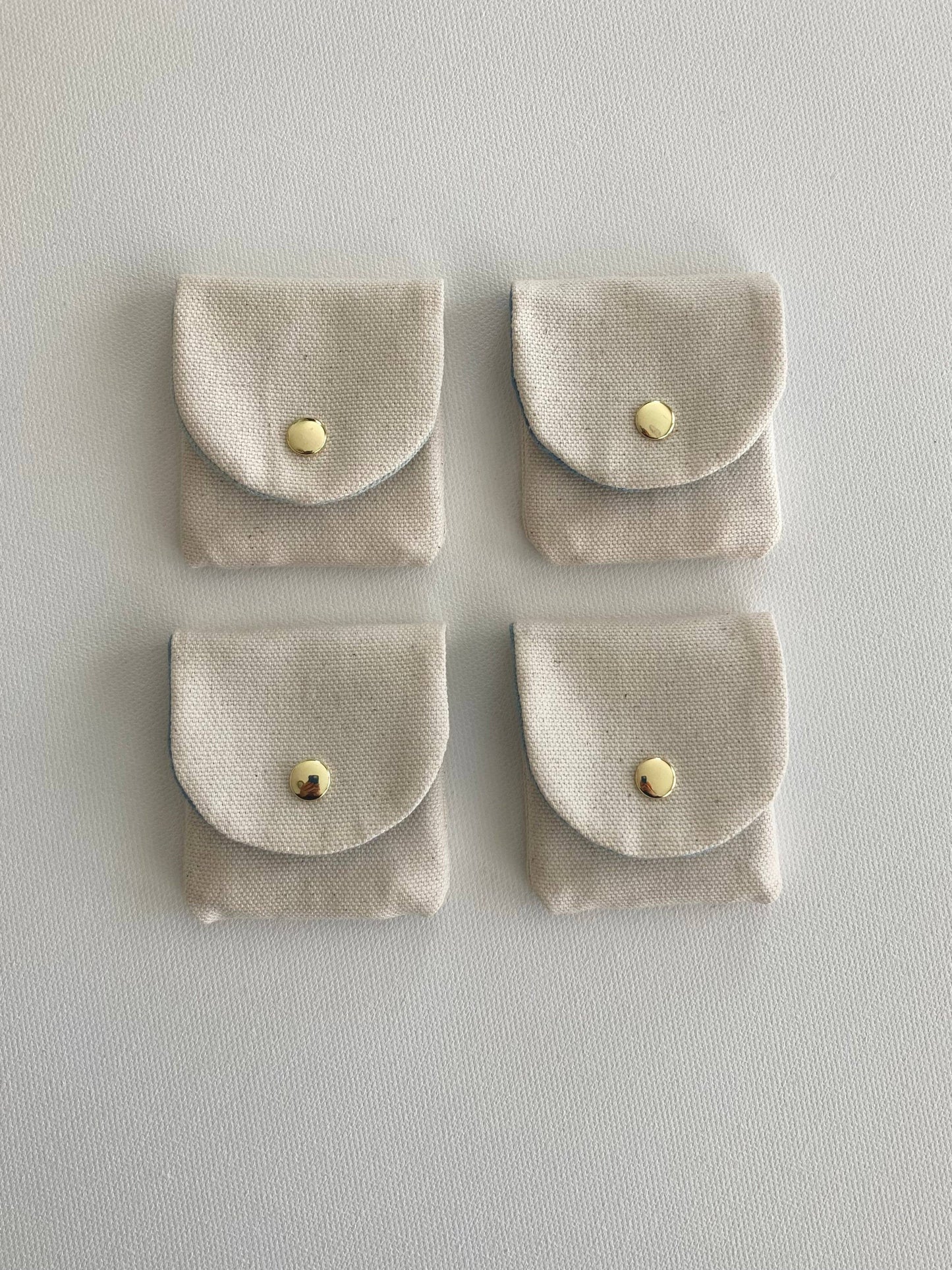 Sunday Sewing Charm Pouch - Blues