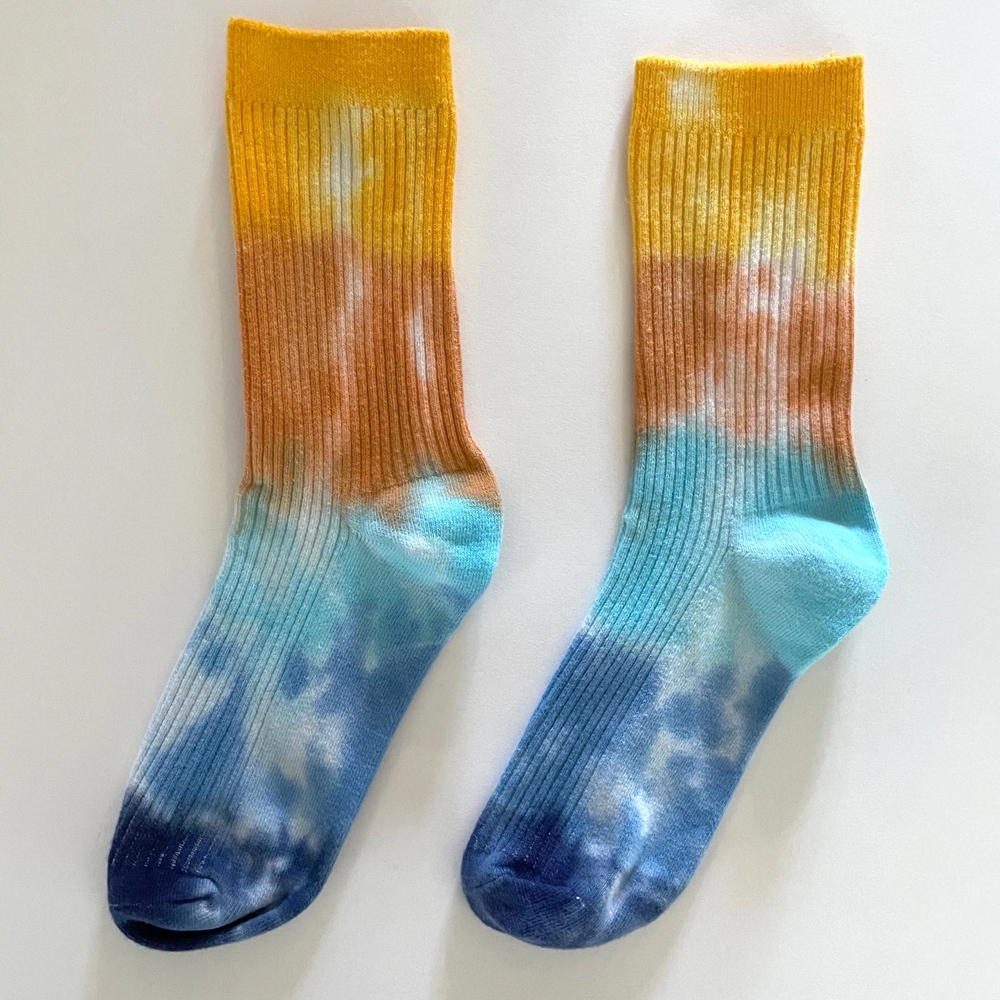 Merle Works - Ocean Ave Tie-dyed Dressy Socks