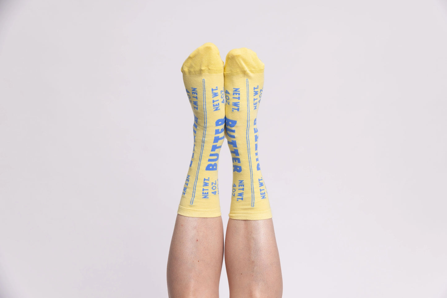 Yellow Owl Workshop - Butter - Small Crew Socks