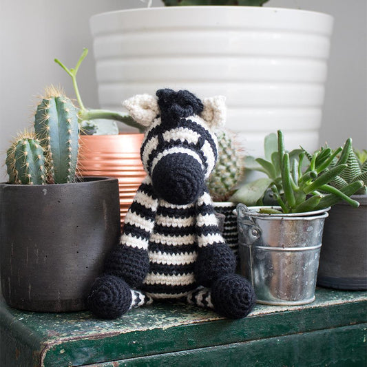 Toft Crochet Kit- Alice the Zebra