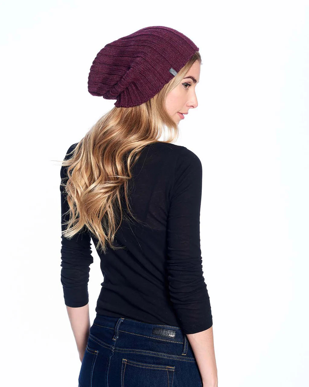 Shupaca Alpaca - Alpaca Beanie - Accordion - Marsala