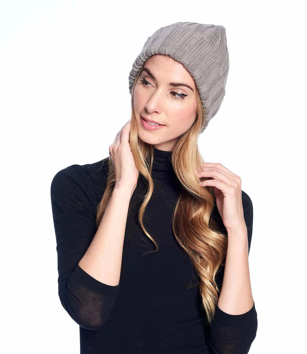 Shupaca Alpaca - Alpaca Beanie - Accordion - Sand