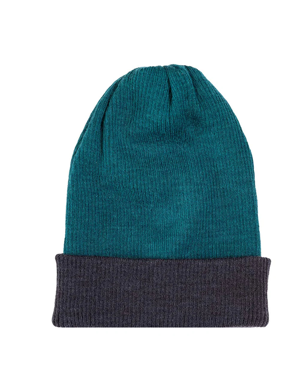 Shupaca Alpaca - Beanie - Rev Rib - Turqueza