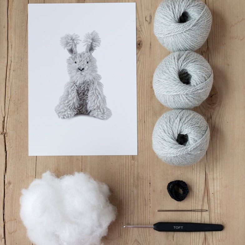 Toft Crochet Kit- Lauren the Angora Bunny