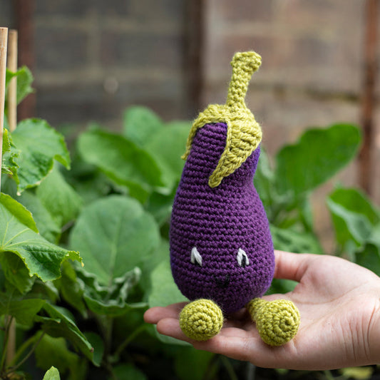 Toft Crochet Kit - Baby Aubergine