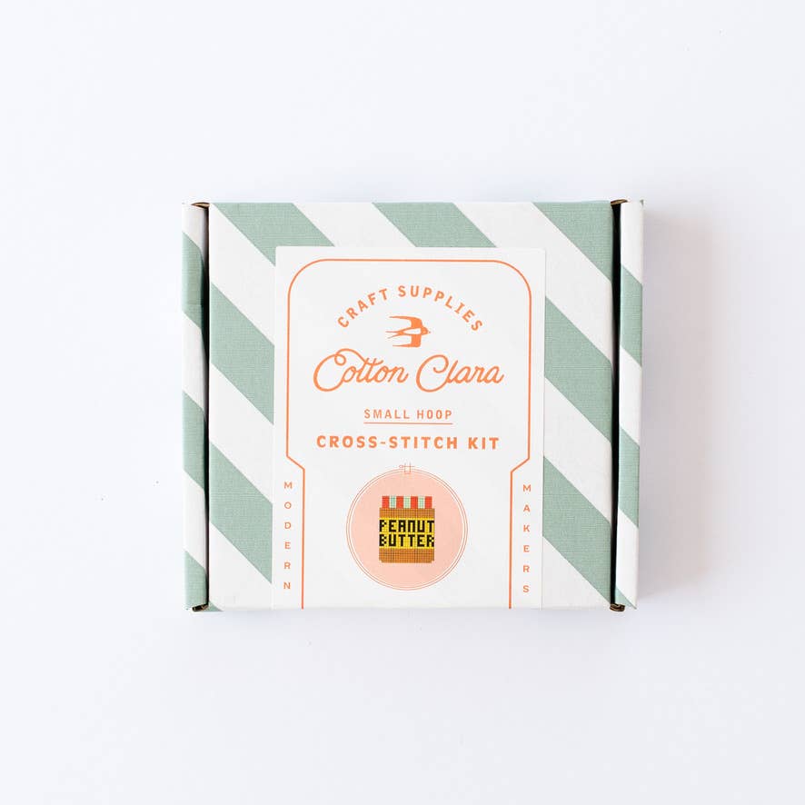 Cotton Clara Peanut Butter Cross Stitch Kit