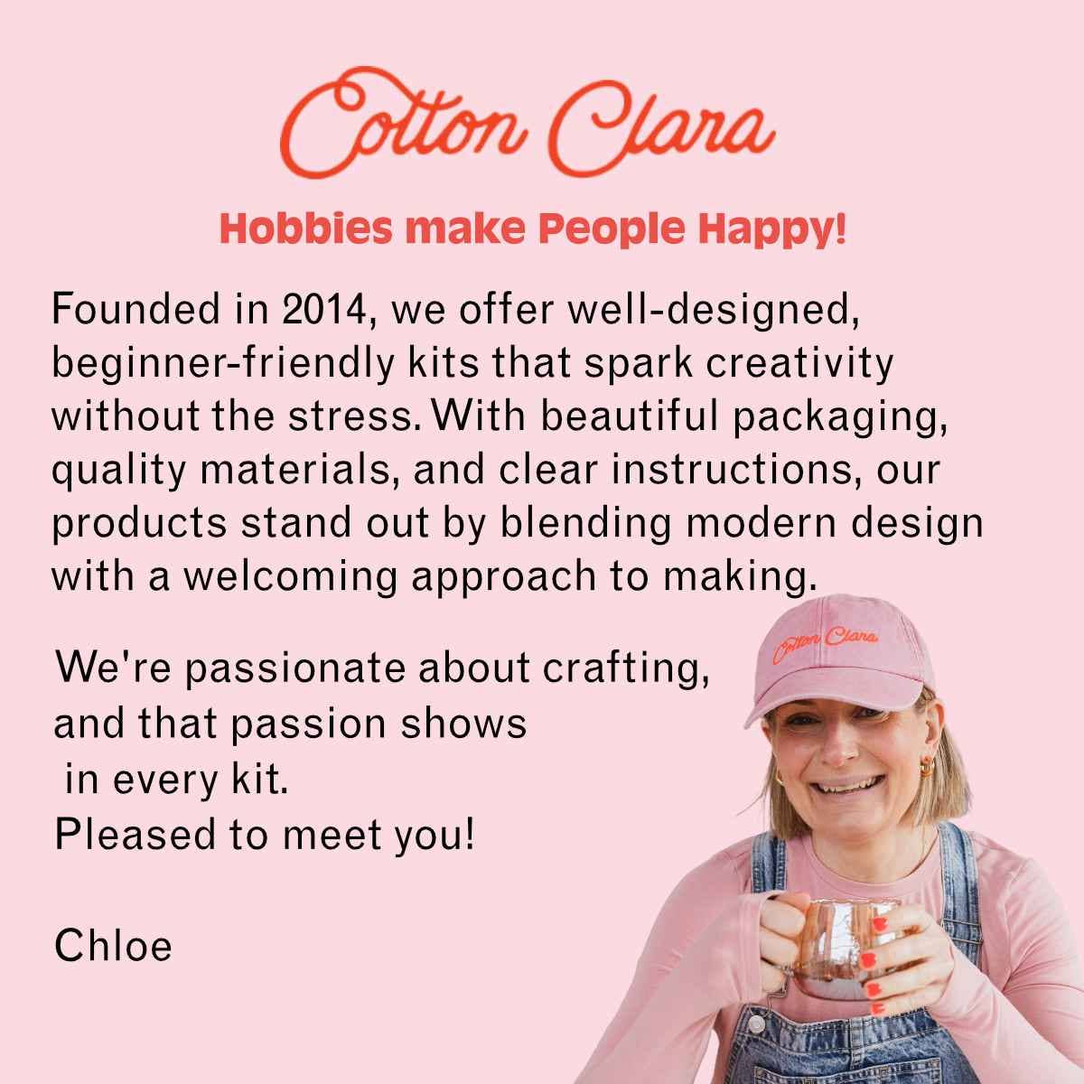 Cotton Clara Jam Cross Stitch Kit