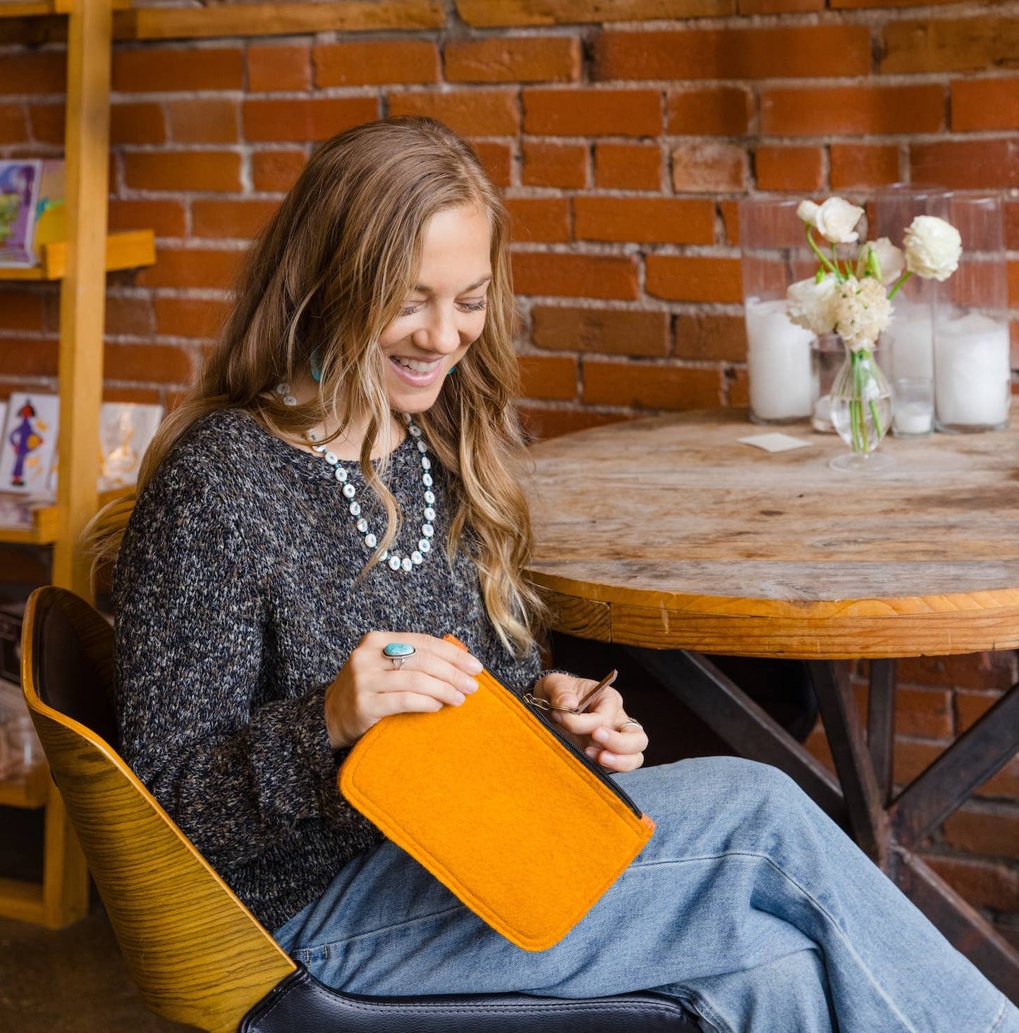 Fibres of Life 2-Tone Pouch - Medium