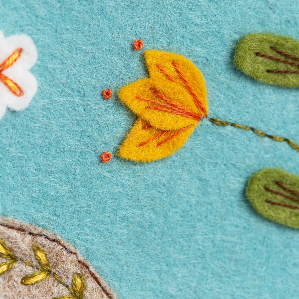 Corinne Lapierre Wild Hare Appliqué Hoop Craft Kit