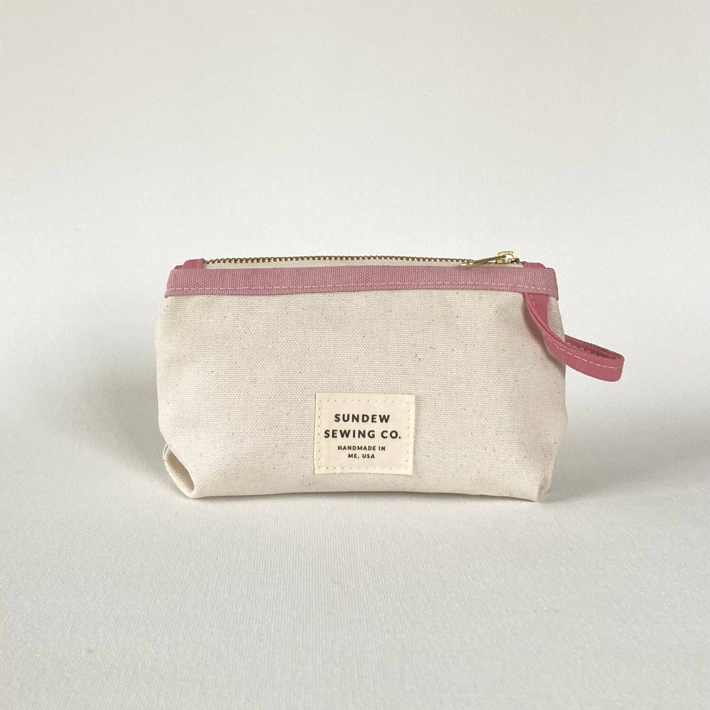 Sunday Sewing Loop Pouch - Pinks