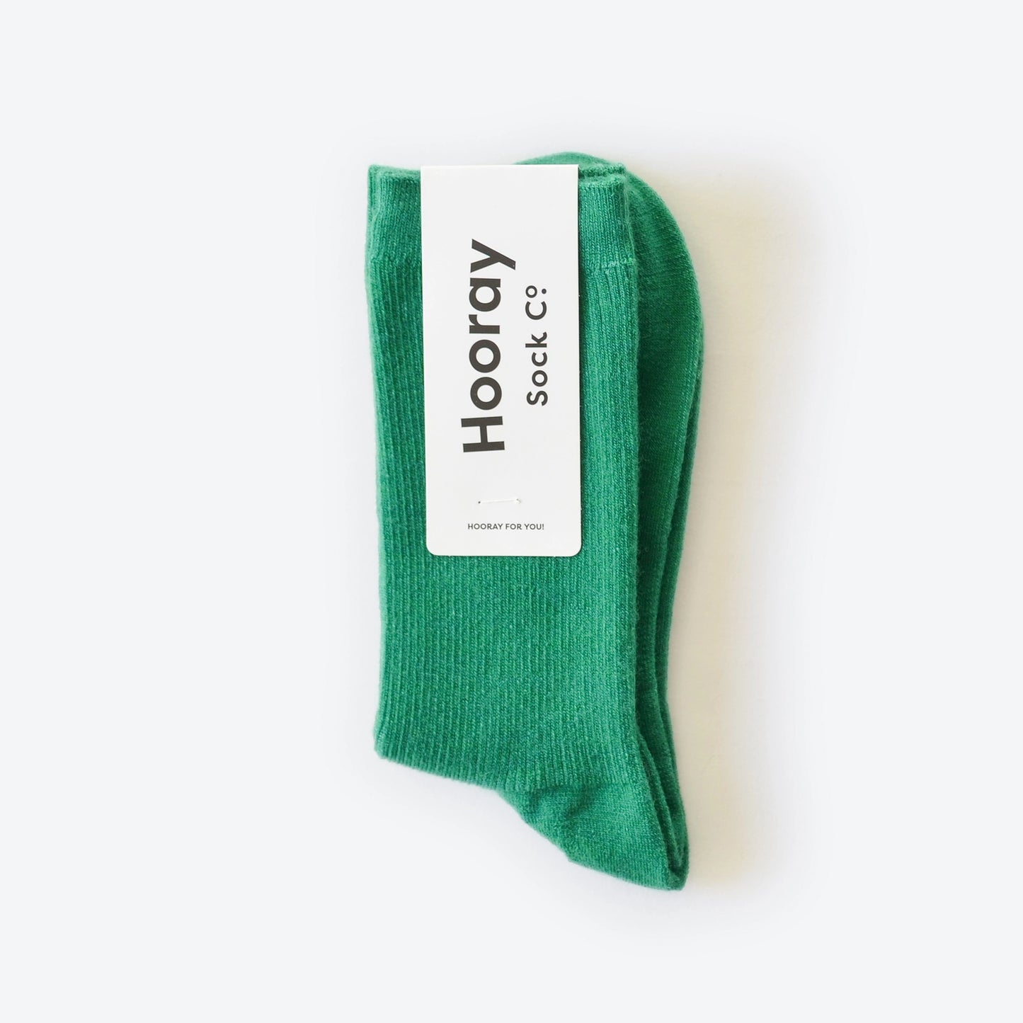 Hooray Sock Co. Merino Wool - Kelly Green
