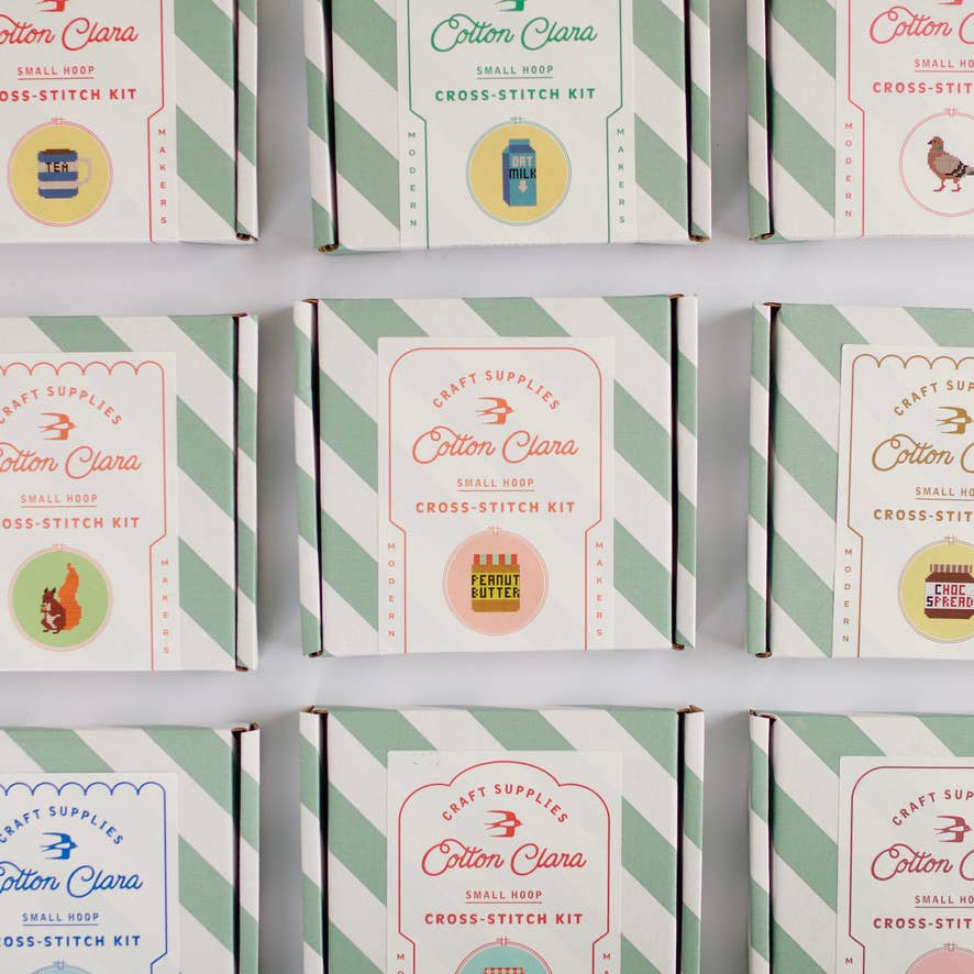 Cotton Clara Bumble Bee Cross Stitch Kit