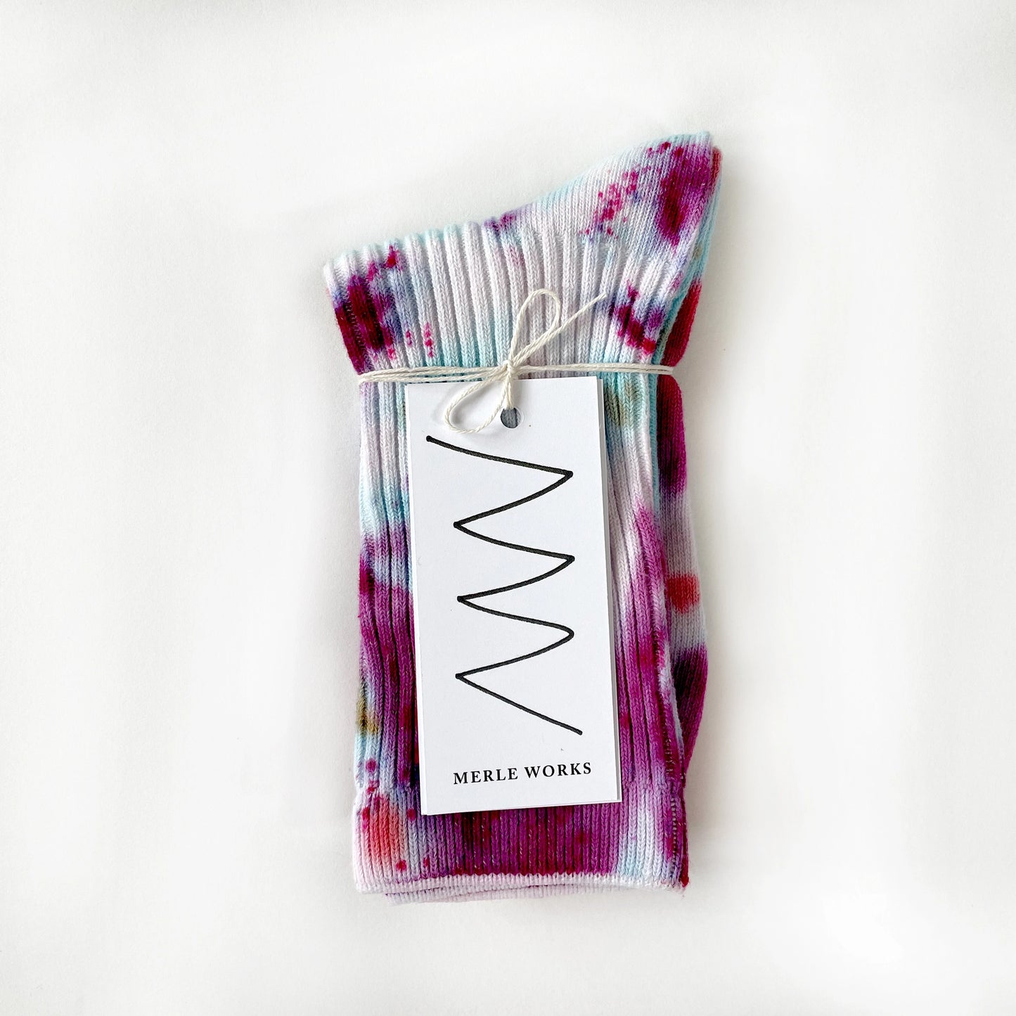 Merle Works - Jewel Tie-Dye Dressy Socks