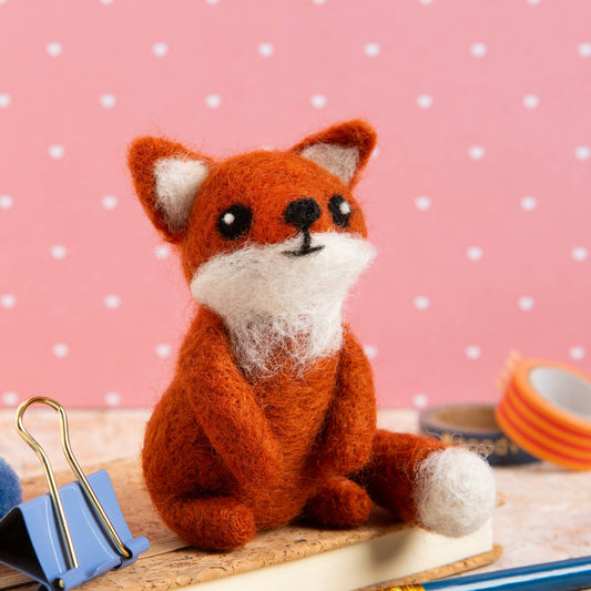 Fox Cub - Mini Needle Felting Craft Kit