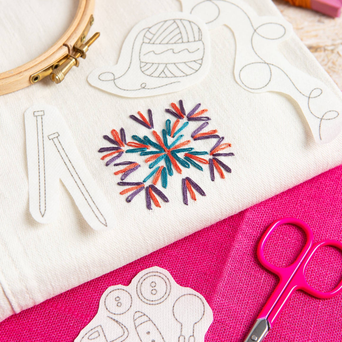 Yarn Stash - Stick & Stitch Embroidery Pack