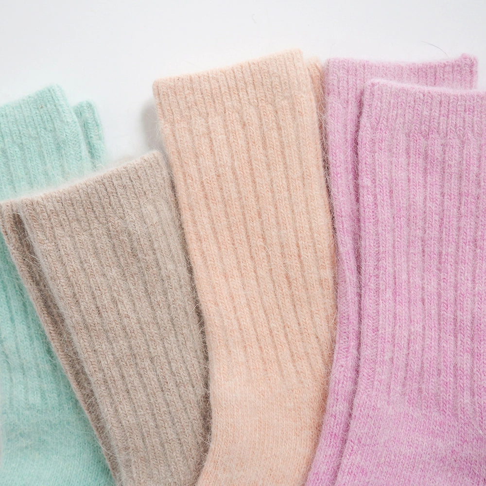 ELMNTL - Super Soft Wool Socks - Pink