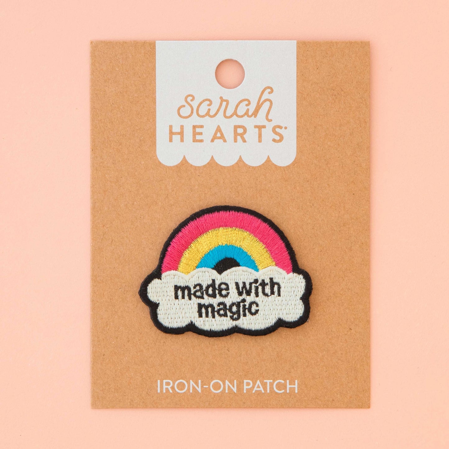 Sarah Hearts Iron-on-Patches