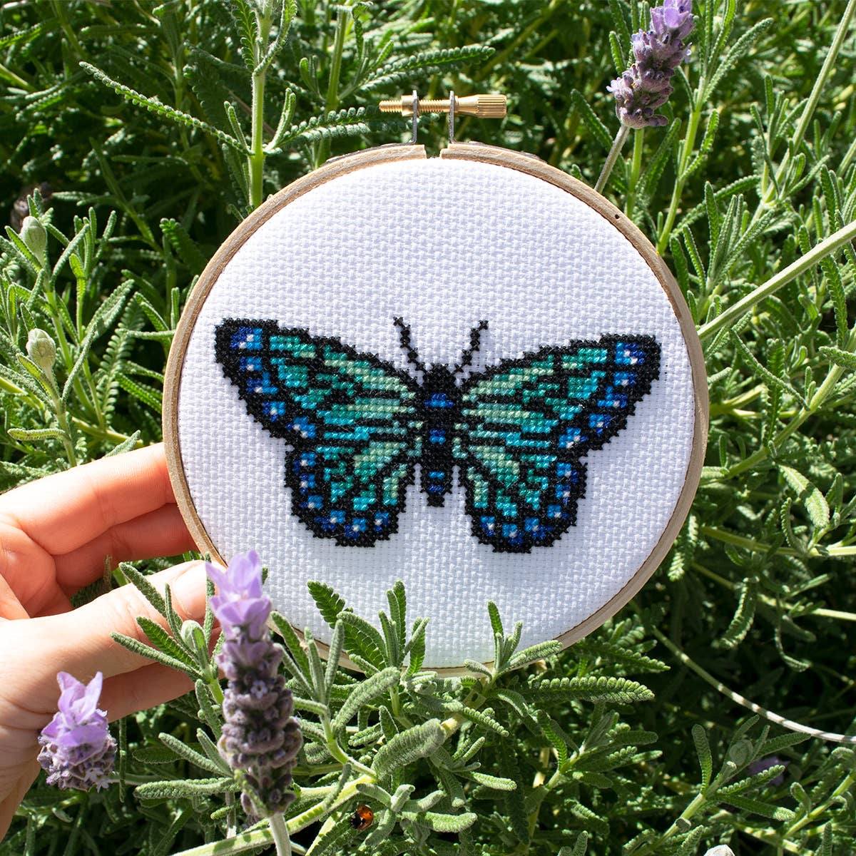 Stranded Stitch Butterfly Cross Stitch Kit