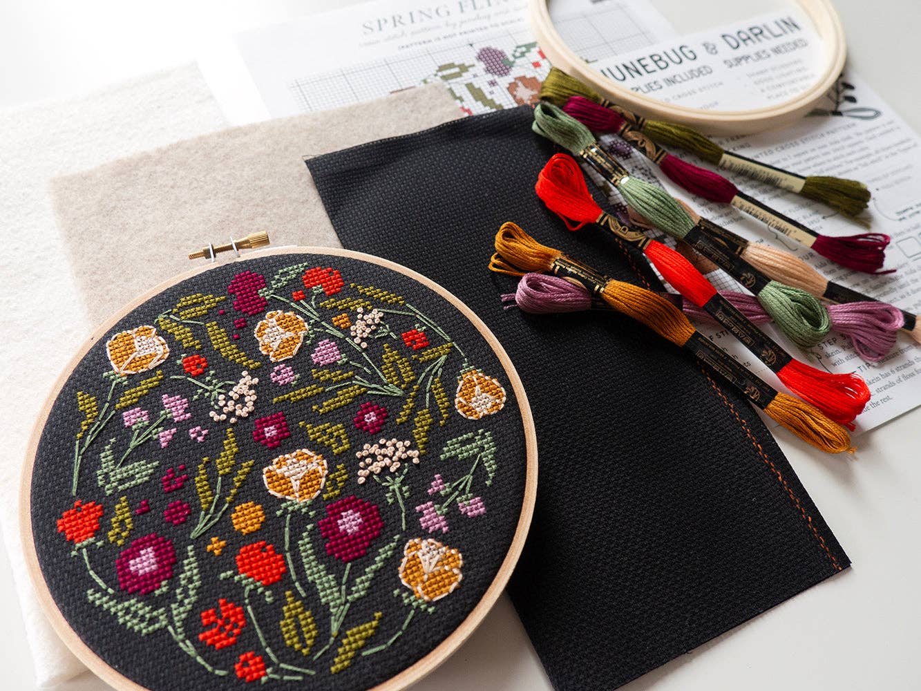 Spring Fling Cross Stitch Kit