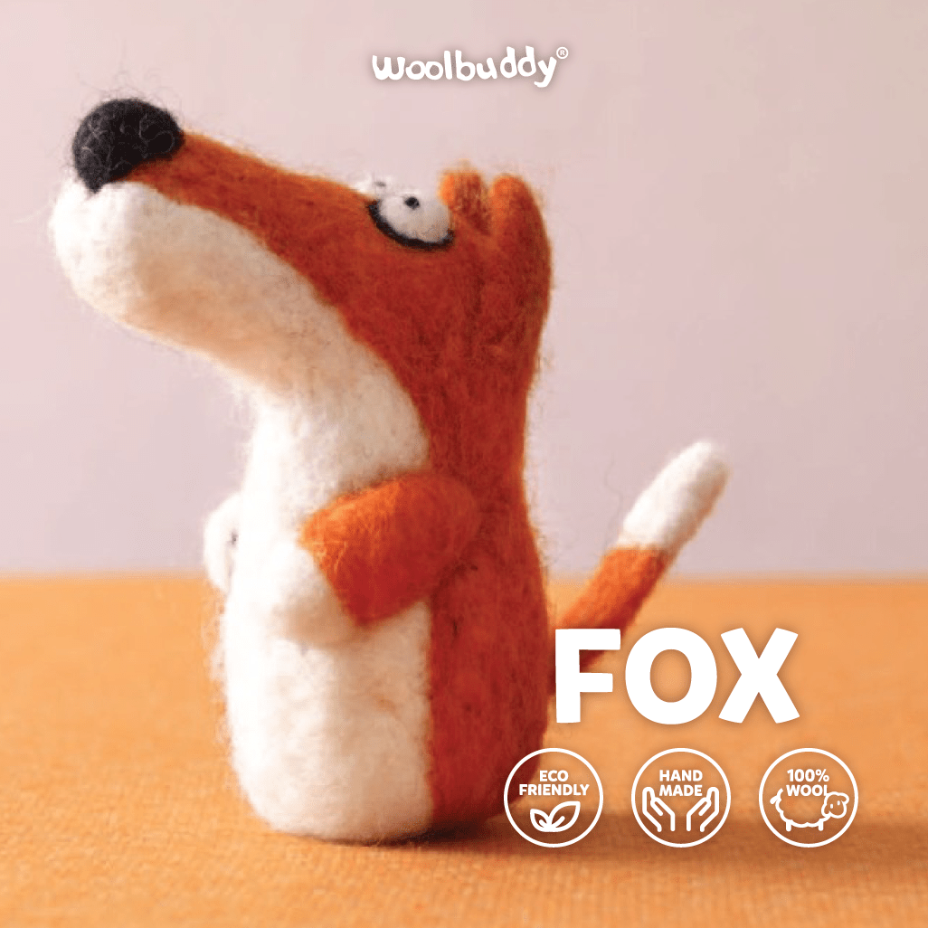 Woolbuddy DIY Needle Felting Kit – Fox
