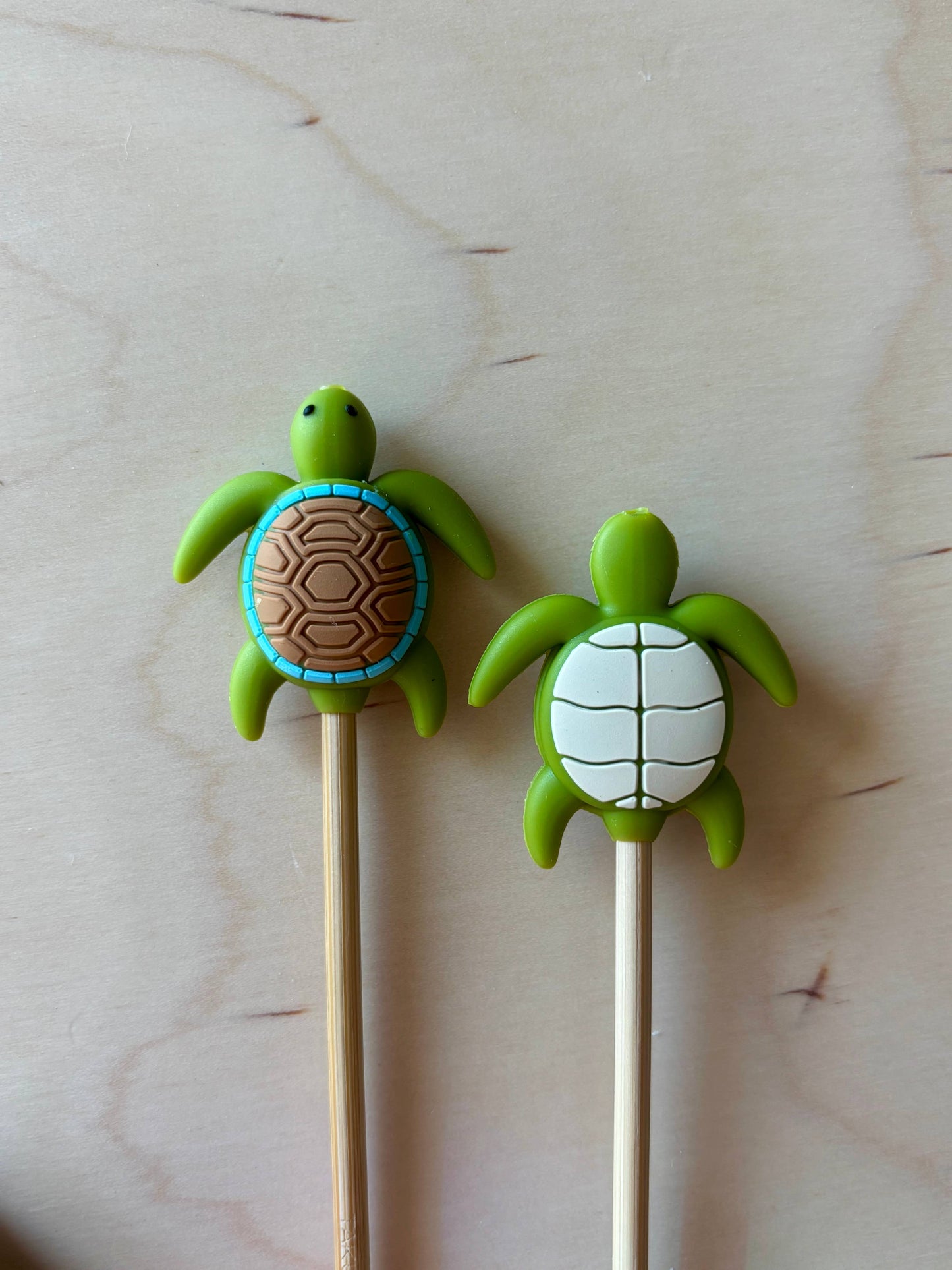 Turtle Knitting Needle Point Protectors