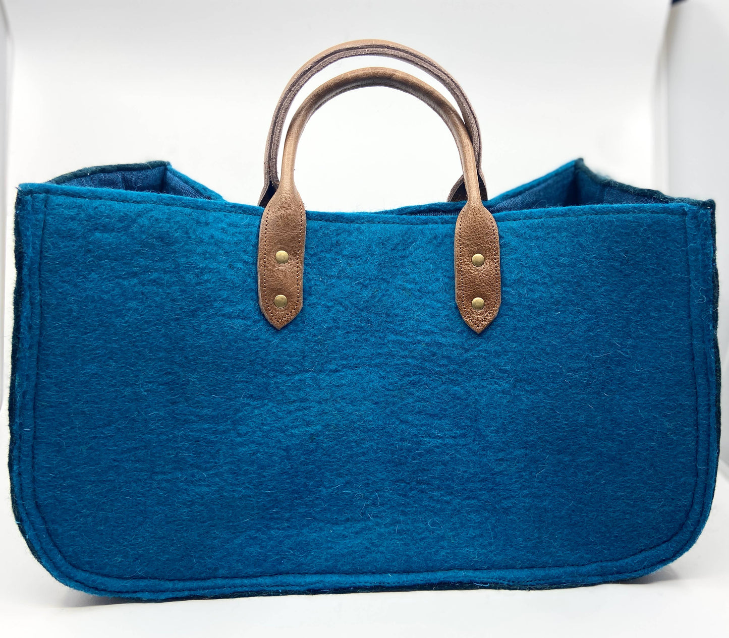 The Grab-&-Go Carry All | Felt Wool Tote Bag | Marigold