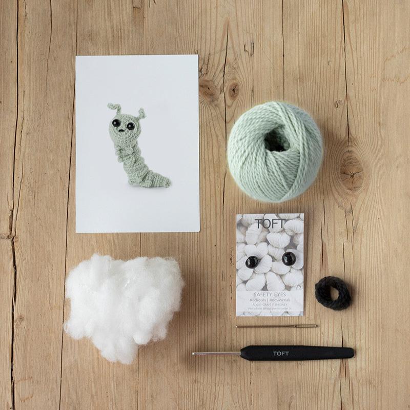 Toft Mini Crochet Kit- Sylvia the Caterpillar