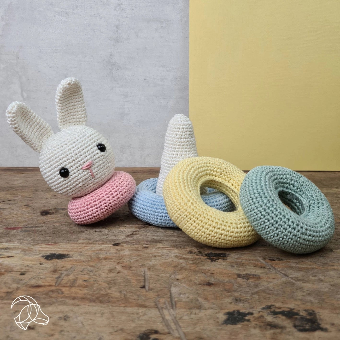 DIY Crochet Kit - Stacking Bunny