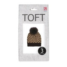 Toft Knit Hat Kit- Cheetah