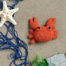 Toft Mini Crochet Kit- Cedric the Crab (Coral)