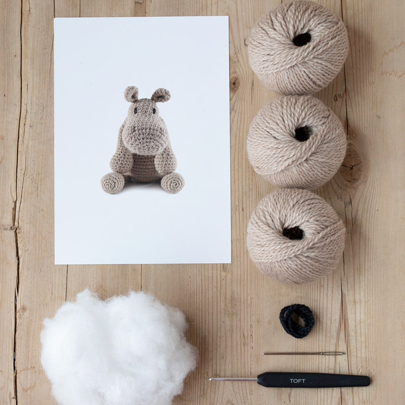 Toft Crochet Kit - Georgina the Hippo