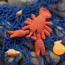 Toft Mini Crochet Kit-Jordan the Lobster (Orange)