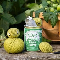 Toft Crochet kit-in-a-can: Garden Peas
