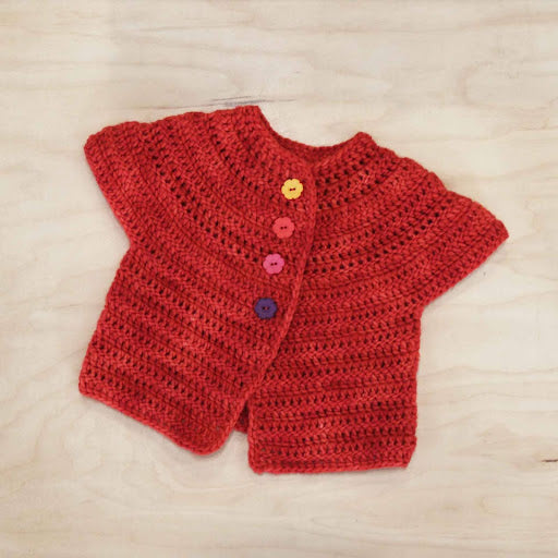 Crochet Baby Cardigan Pattern