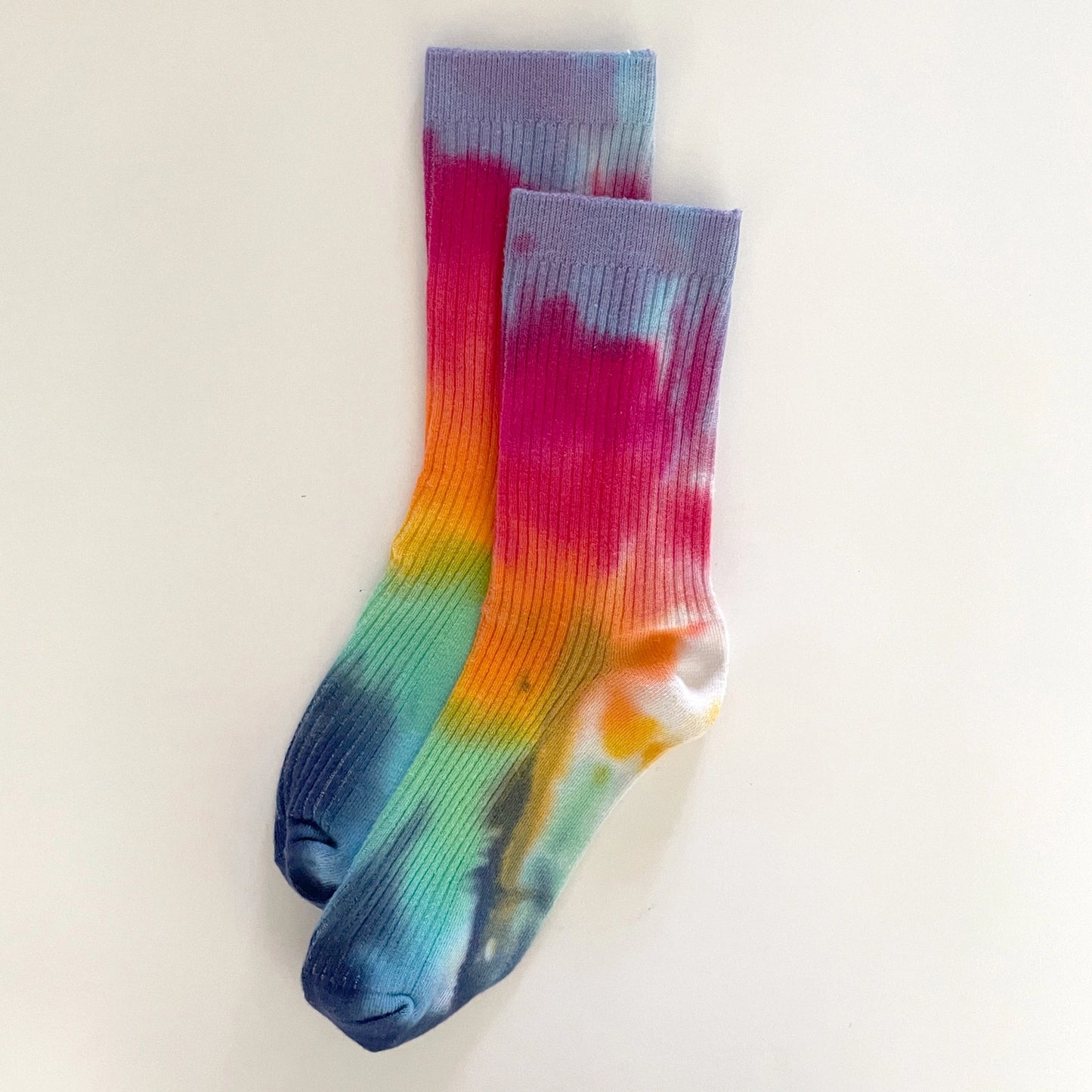 Merle Works - Rainbow Hand-Dyed Dressy Socks