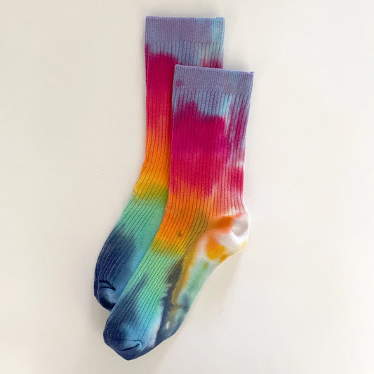 Merle Works - Rainbow Hand-dyed Dressy Socks (Men’s)