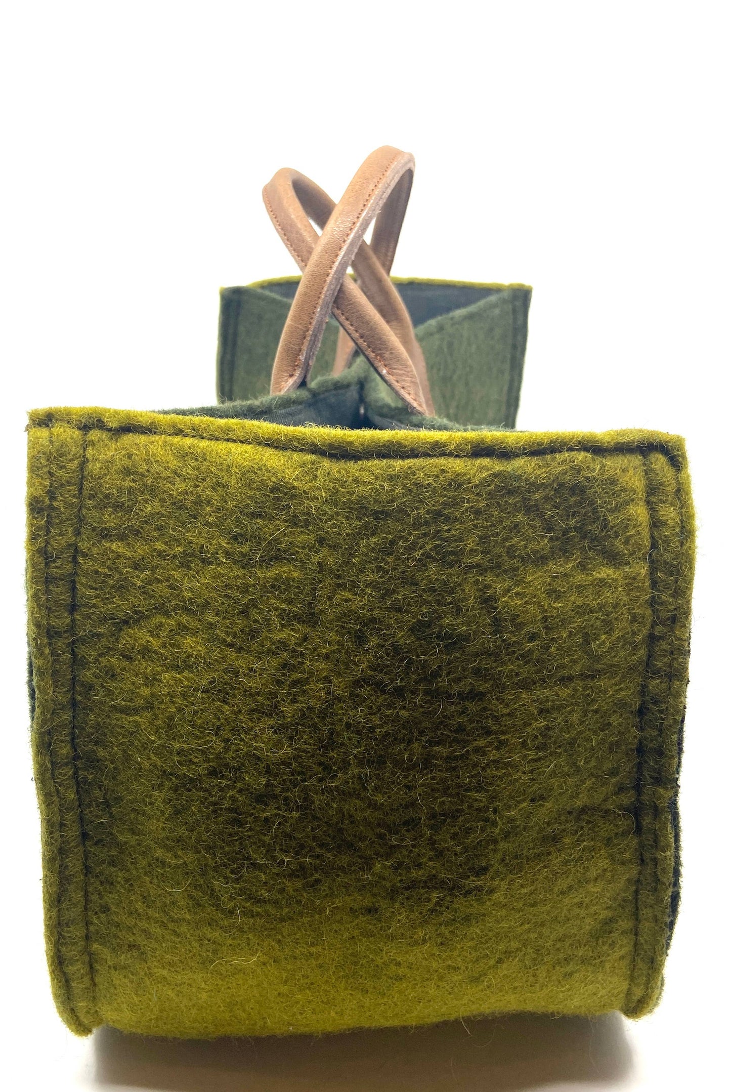 The Grab-&-Go Carry All | Felt Wool Tote Bag | Lupin