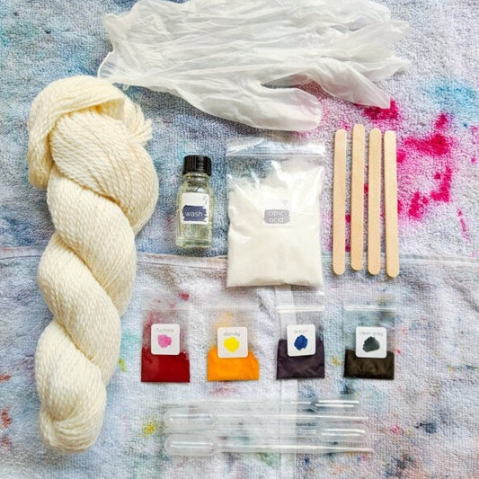 We Gather Yarn Dyeing Kit