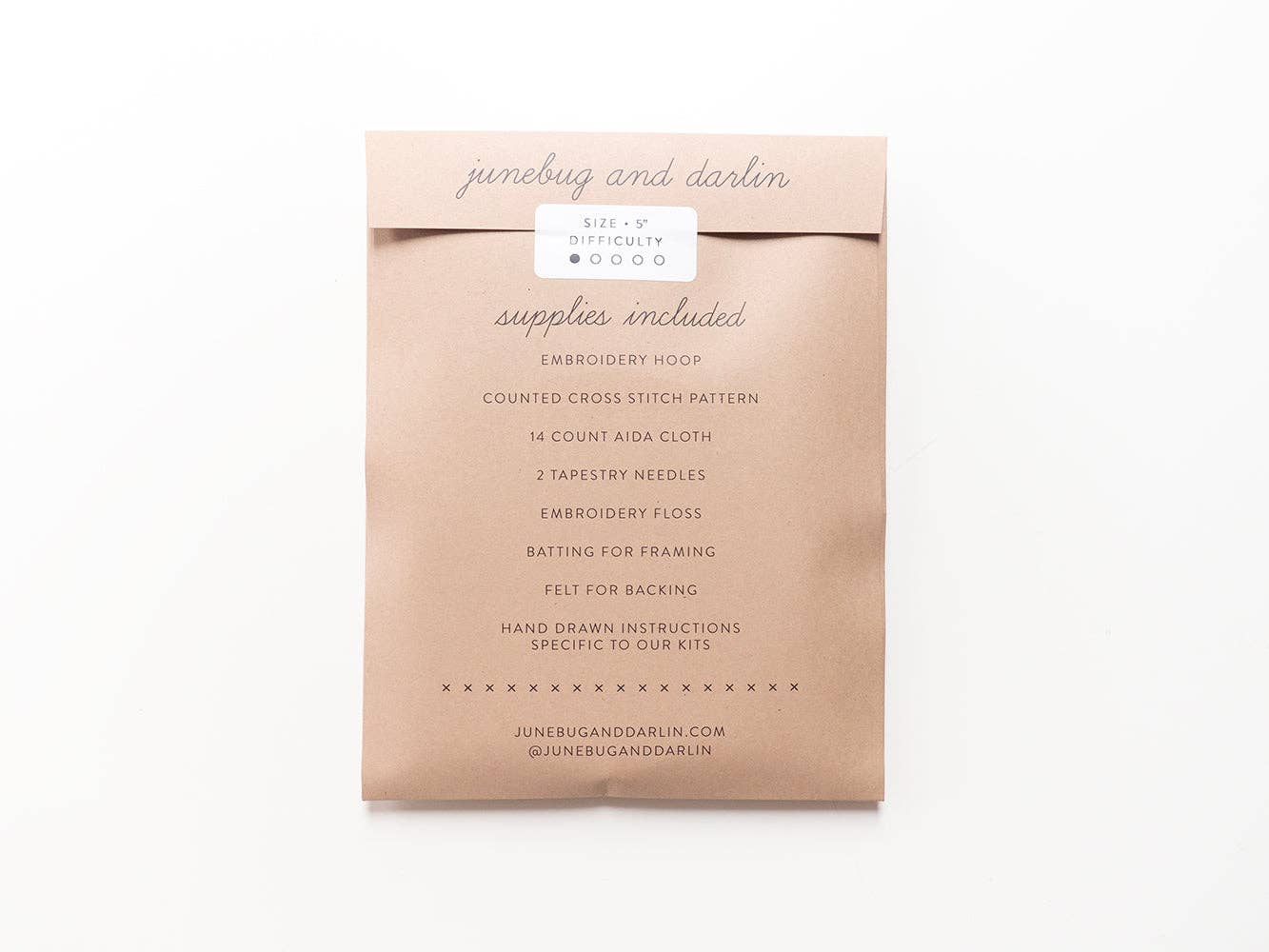 Spread Like Strawberries Cross Stitch Kit