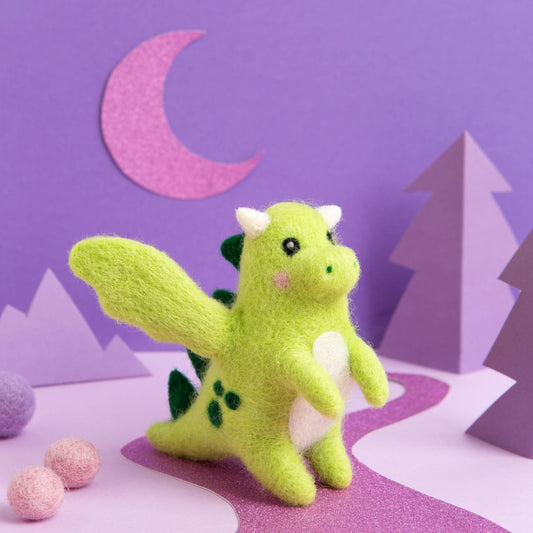 Baby Dragon - Mini Needle Felting Craft Kit