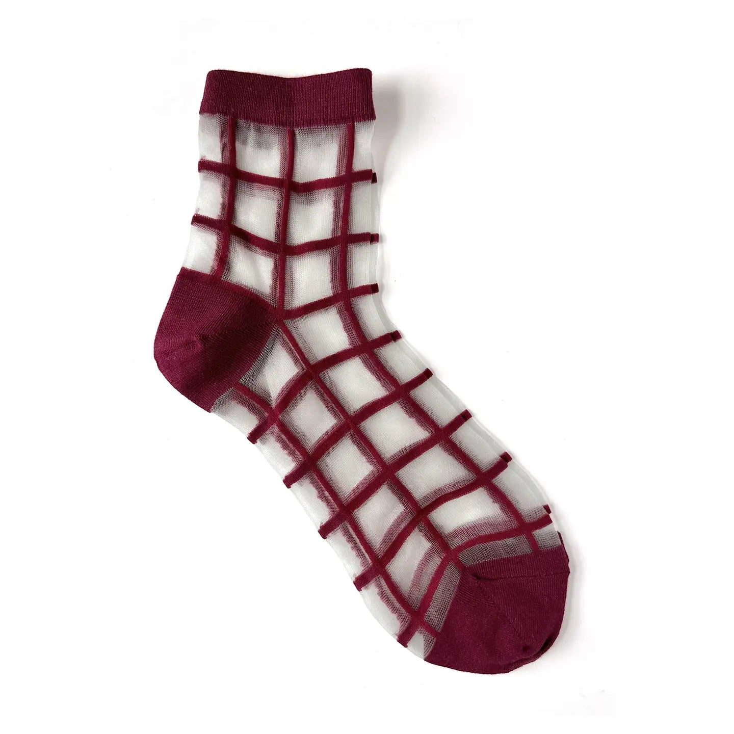 Rainbow Unicorn Birthday Surprise - Naomi Socks Maroon