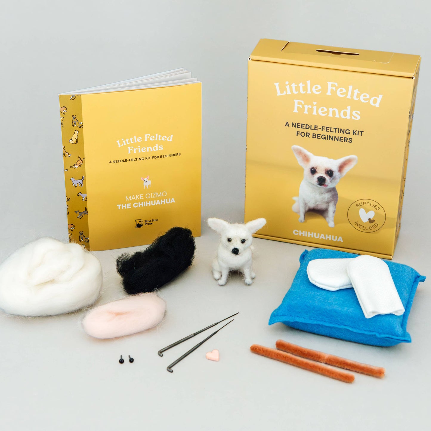 Little Felted Friends: Chihuahua Needle-Felting Kit
