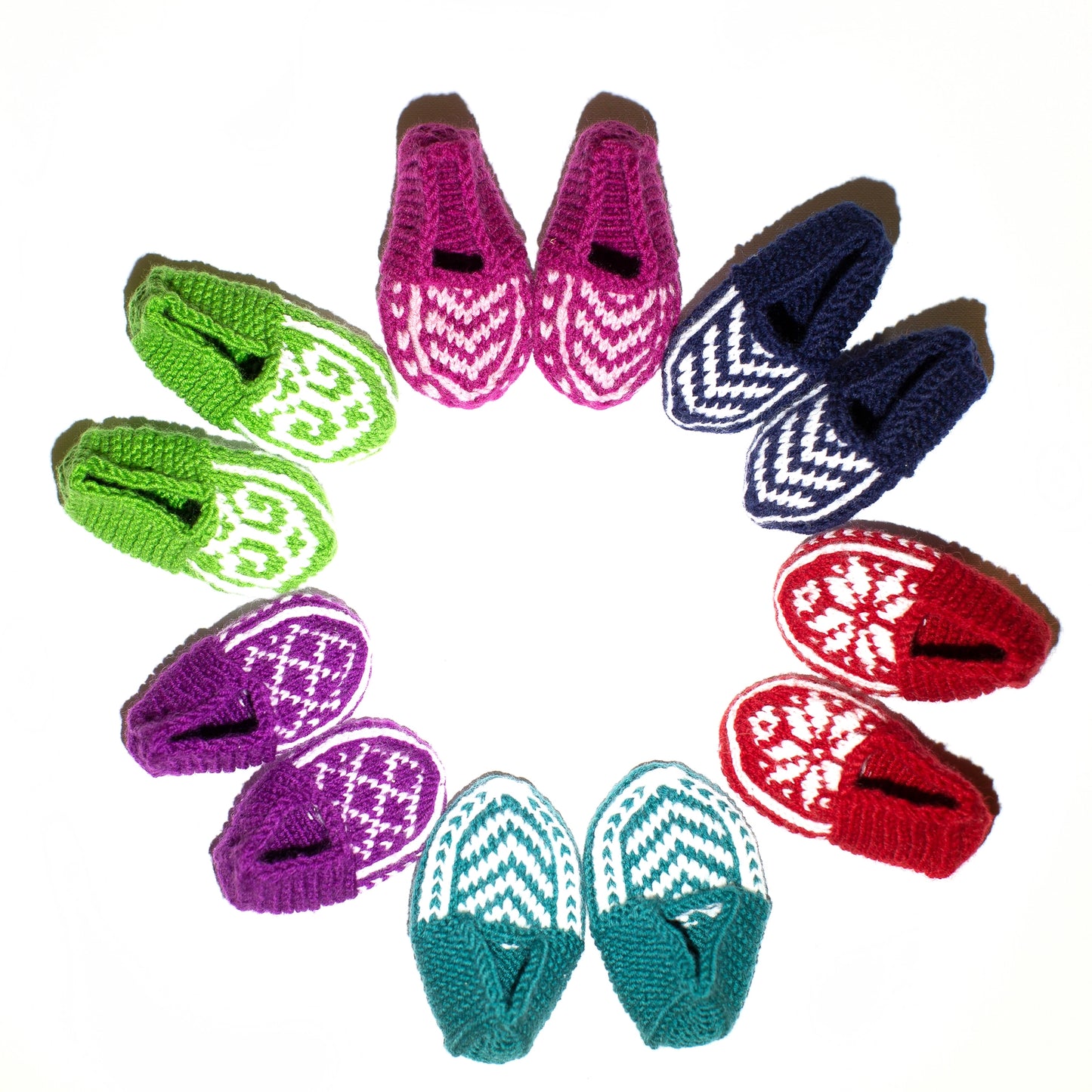 Azerbaijani Socks  - Knit Baby Socks