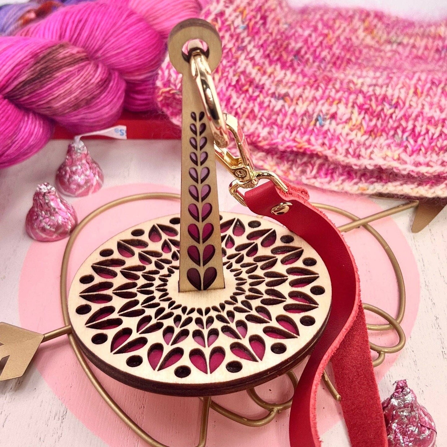 Lemonwood Mini Minder - Heart Heart Heart