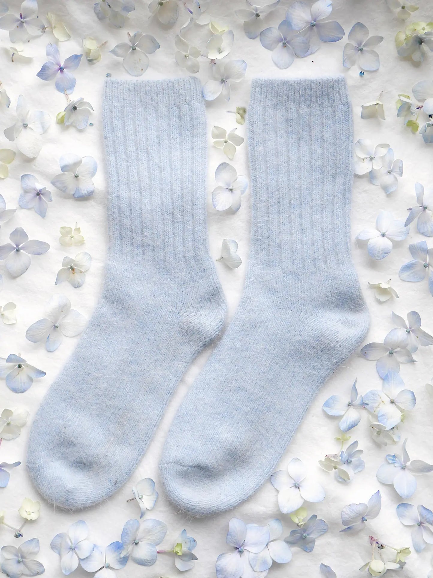 ELMNTL - Super Soft Wool Socks - Blue
