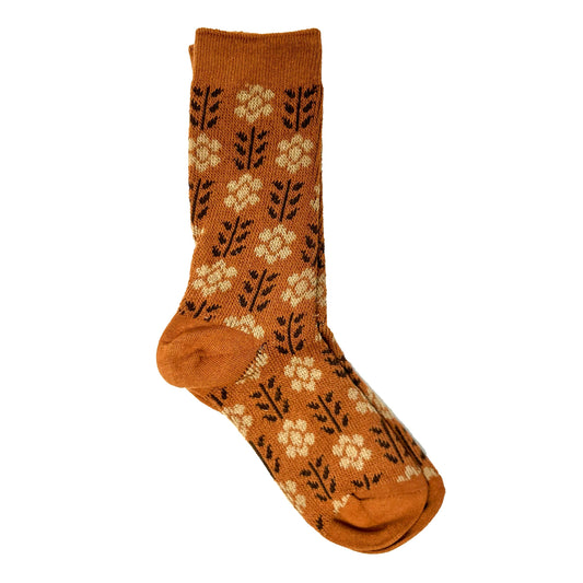 Rainbow Unicorn Birthday Surprise - Mary Lou Socks orange