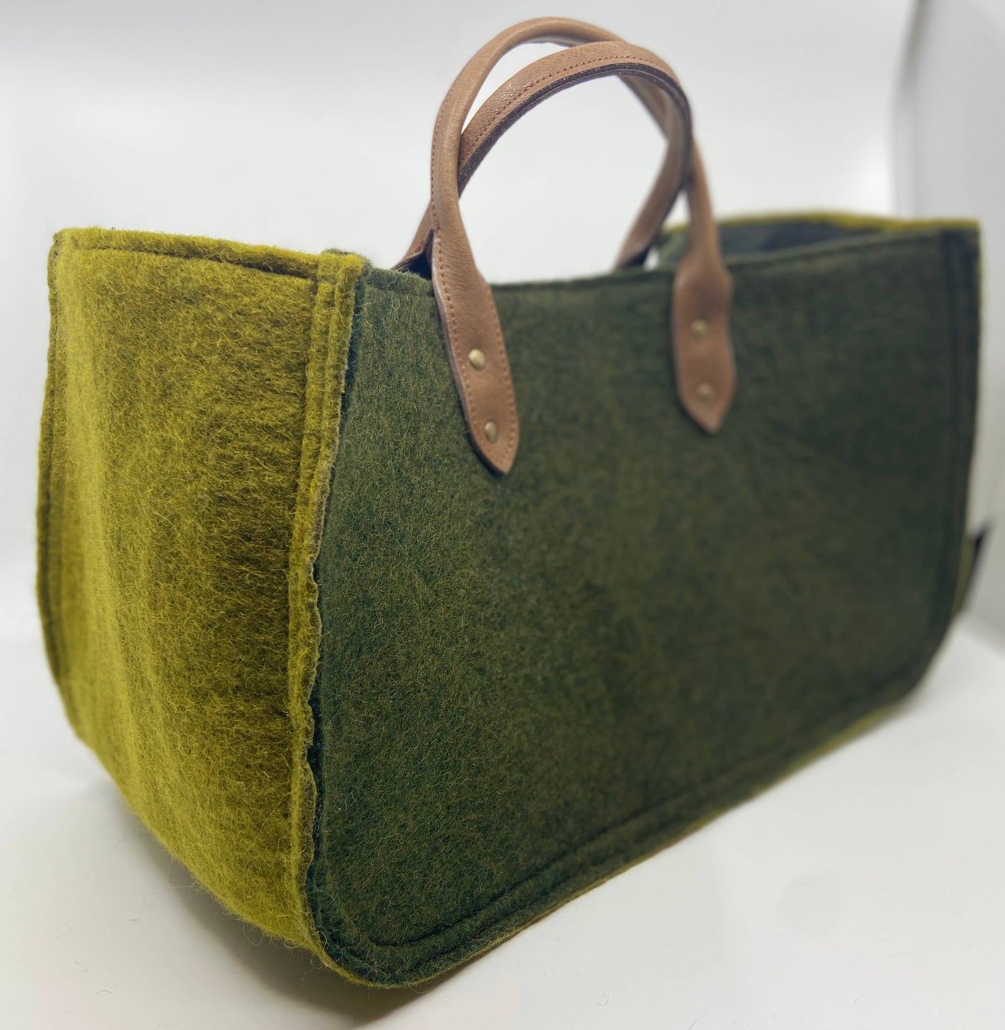 The Grab-&-Go Carry All | Felt Wool Tote Bag | Lupin