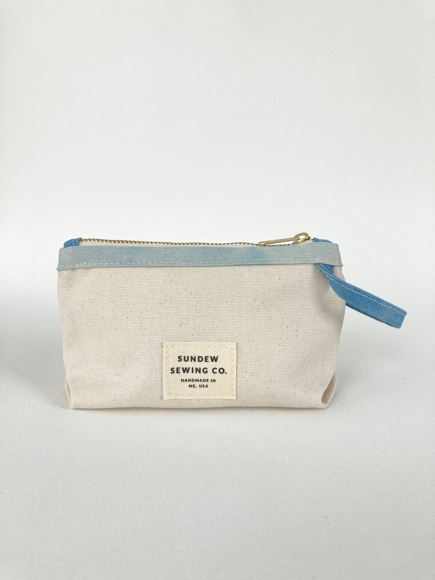 Sunday Sewing Loop Pouch - Blues