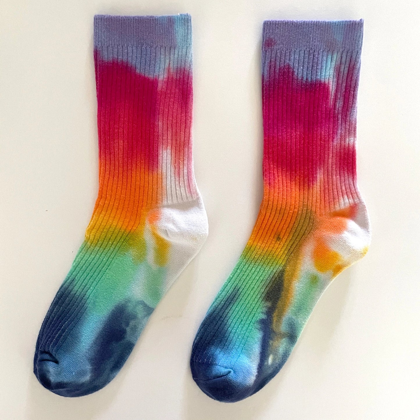 Merle Works - Rainbow Hand-dyed Dressy Socks (Men’s)